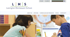 Desktop Screenshot of lexmontessori.org